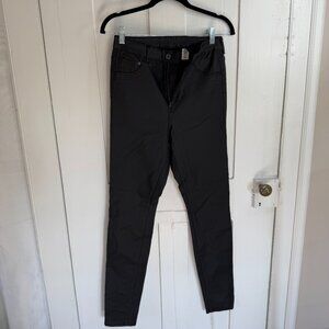 NWOT H&M Black Faux Leather/Pleather Stretch Skinny Jeans
